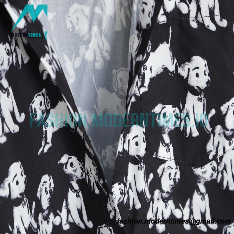 Celine - 22ss Ski Limited Puppy Shirt Short Sleeve Celine - 22ss Ski Limited Puppy Shirt Short Sleeve